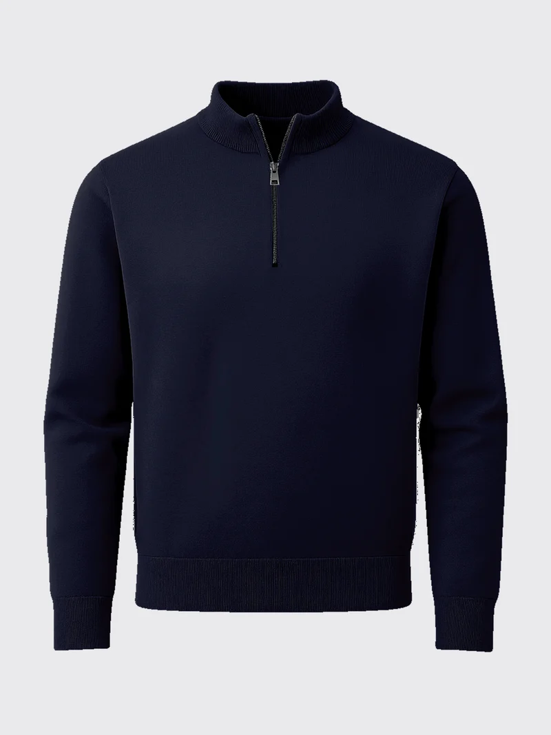 ULTRA MERINO ZIP PULLOVER