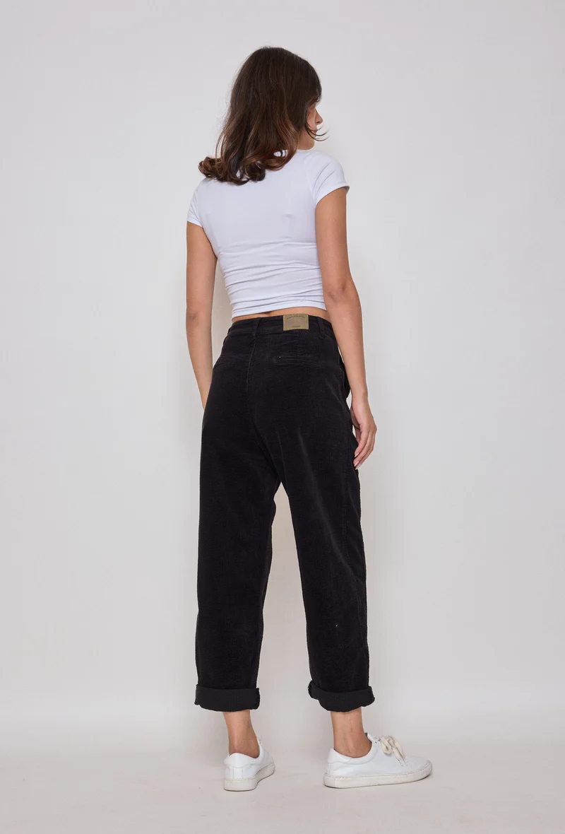 Pantalon ballon en velours côtelé