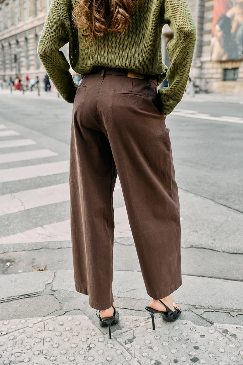 Pantalon Chino Large Classique