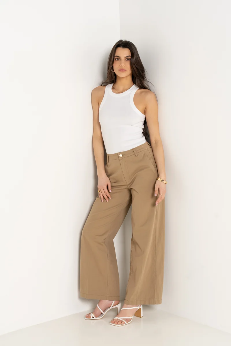 Pantalon Chino Large Classique