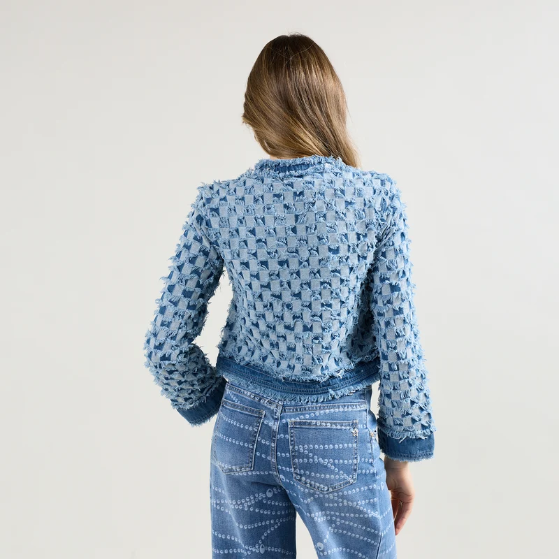Veste Tweed Carreaux