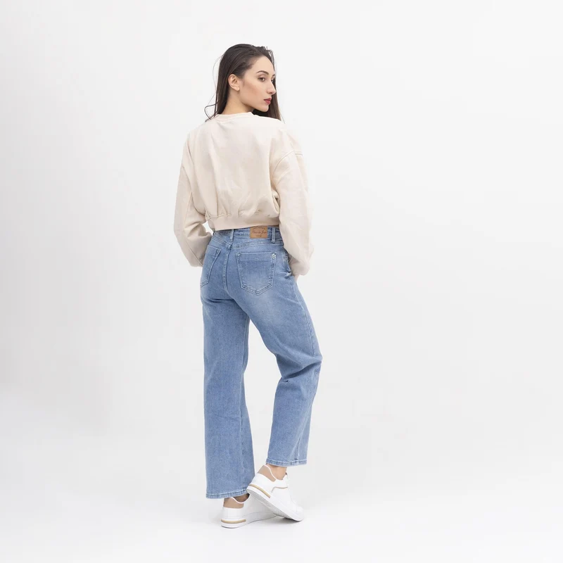 Jean Droit Taille Haute Coupe Intemporelle