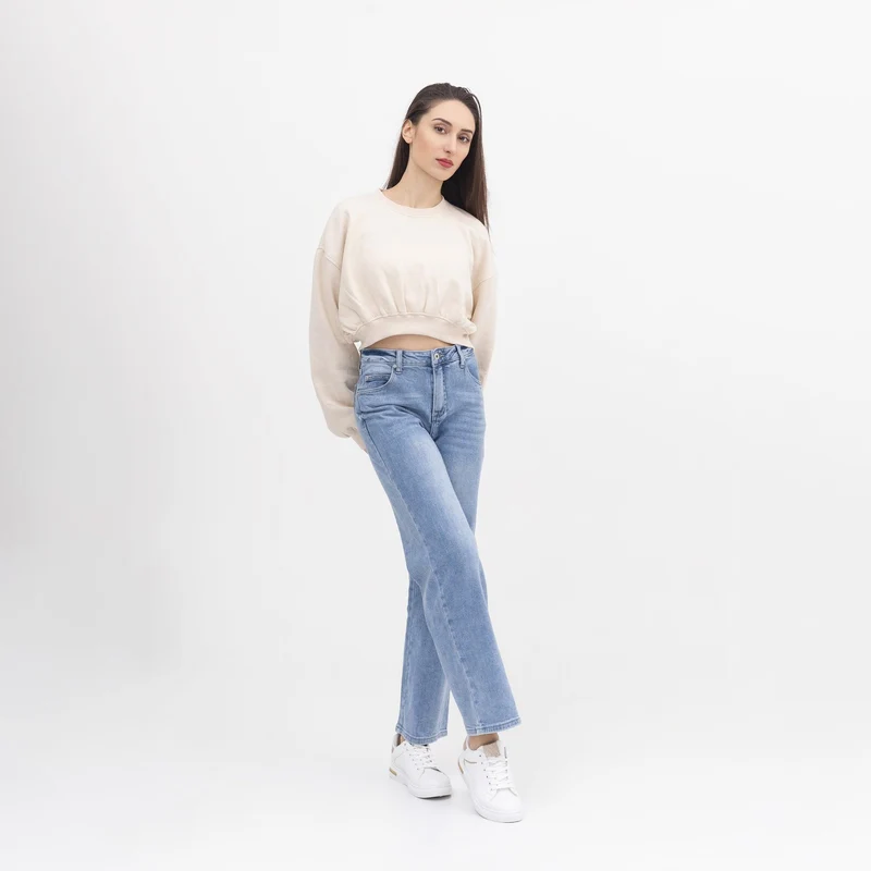 Jean Droit Taille Haute Coupe Intemporelle