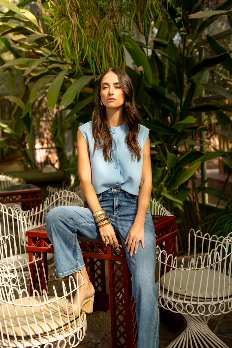 Jean Droit Taille Haute Coupe Intemporelle