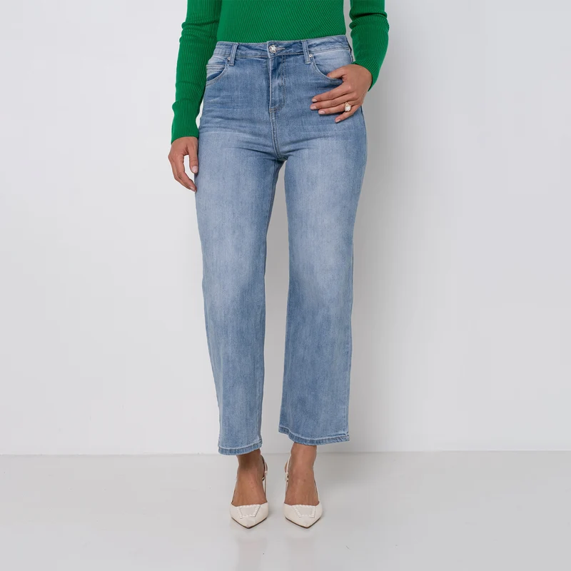 Jean Droit Taille Haute Coupe Intemporelle