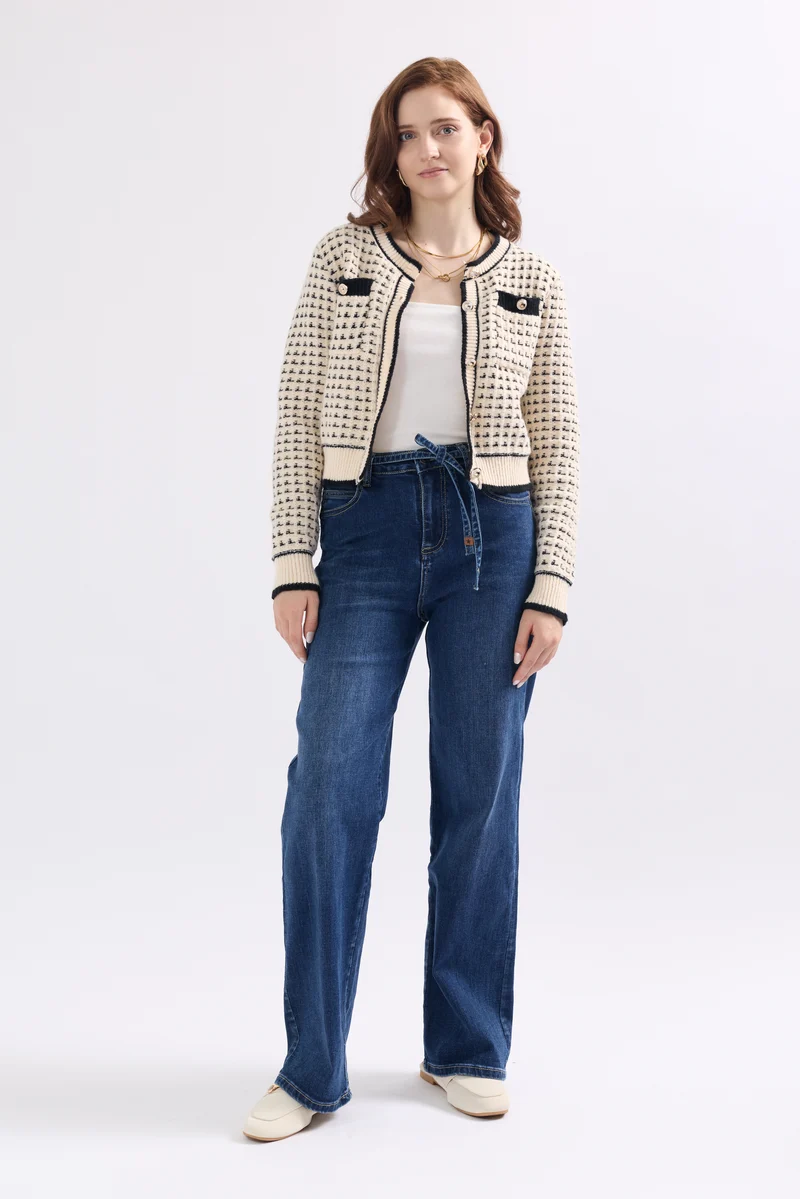 Jean Droit Taille Haute Coupe Intemporelle