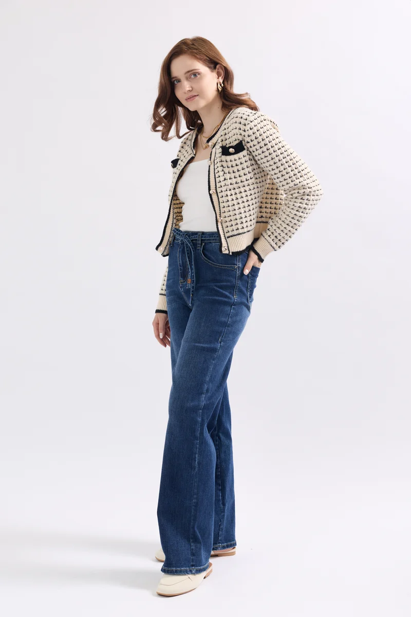 Jean Droit Taille Haute Coupe Intemporelle