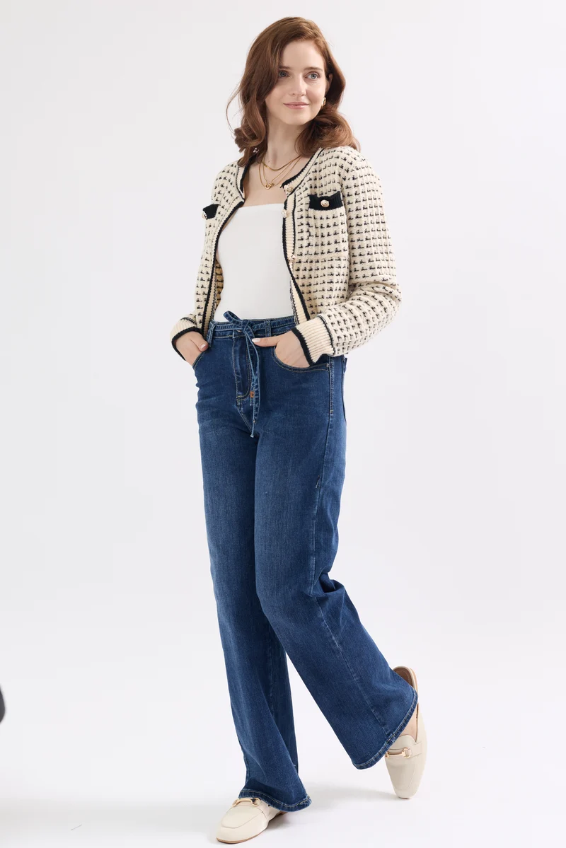 Jean Droit Taille Haute Coupe Intemporelle