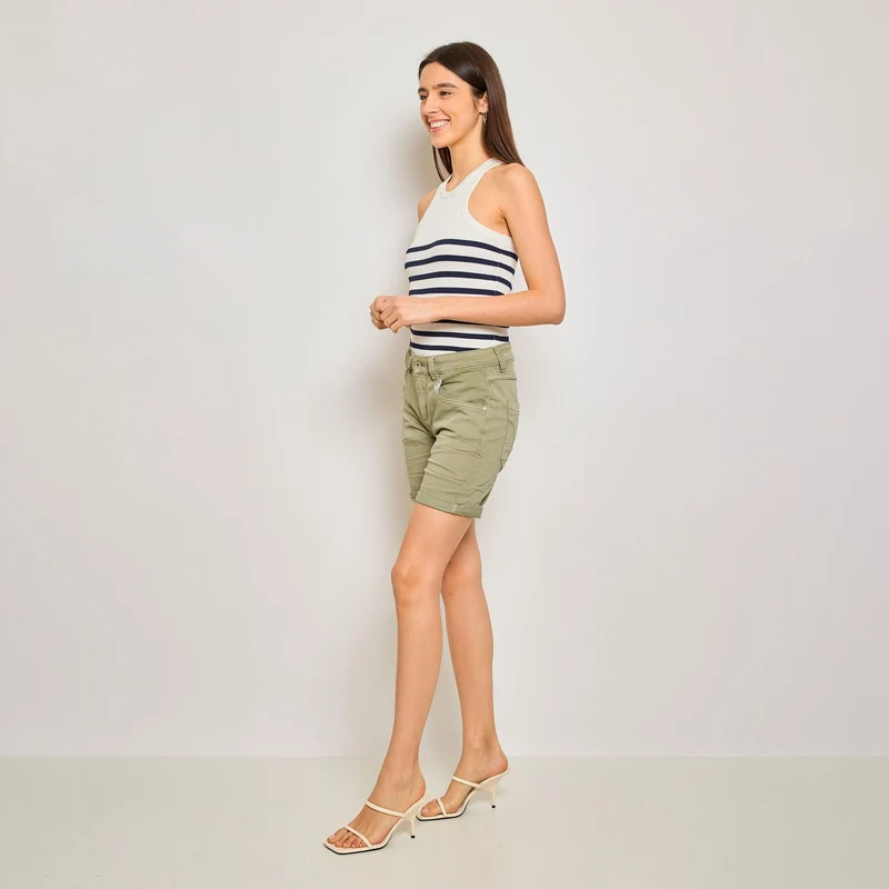 Short Marine en JoggJeans Couleurs Zip