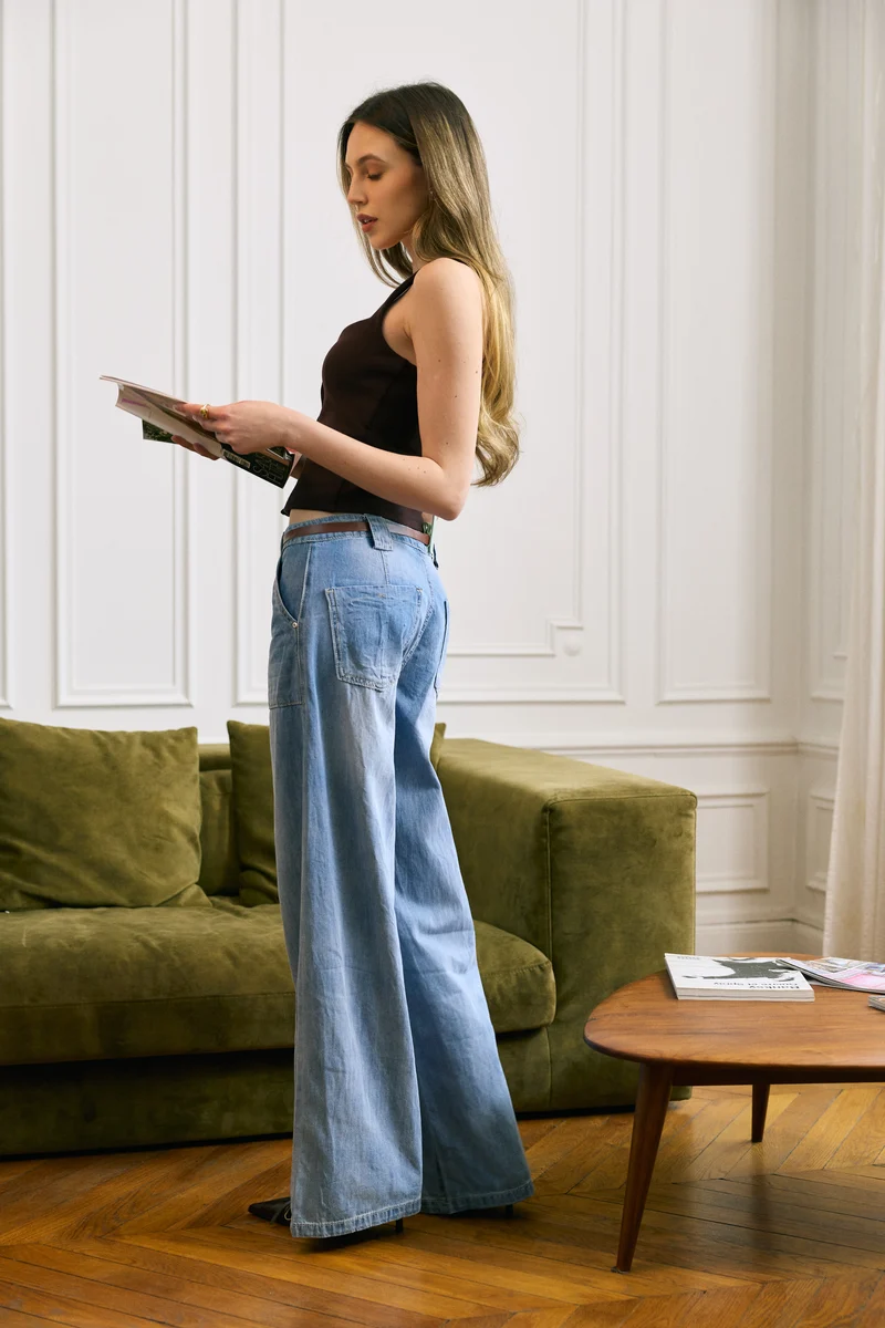 Jean Coupe Large Grande Poche