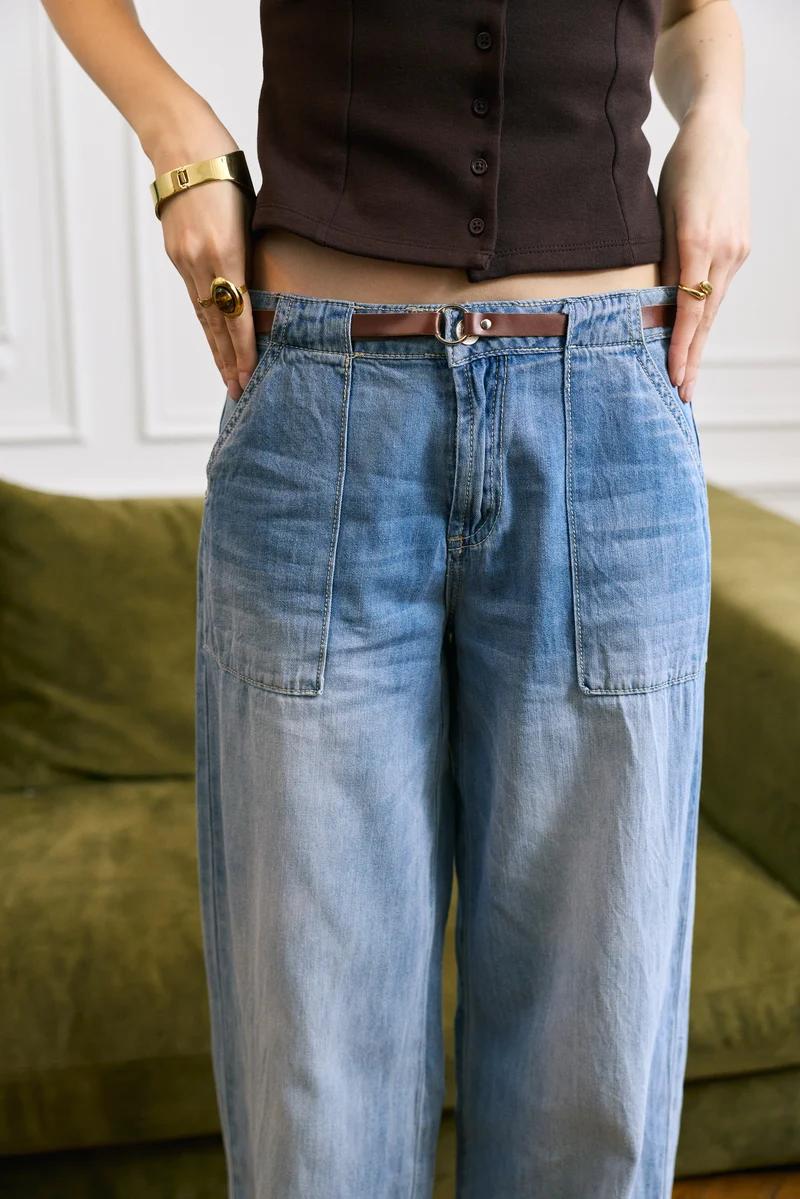 Jean Coupe Large Grande Poche