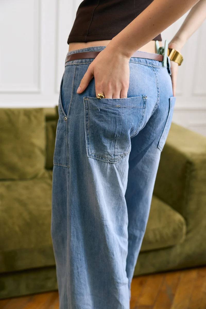 Jean Coupe Large Grande Poche