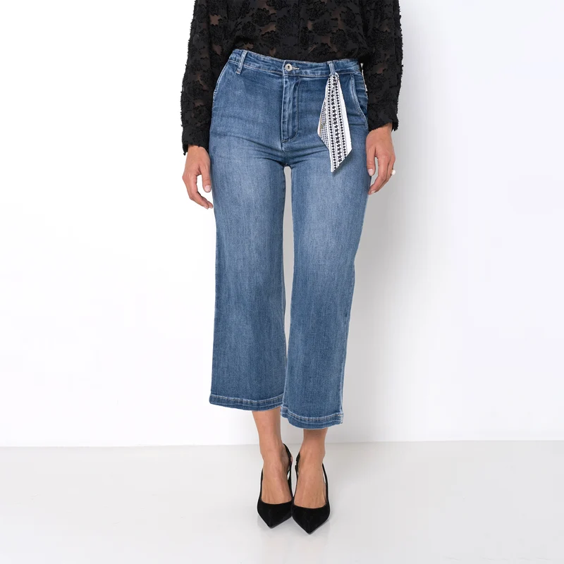 Chino Jean Droit 7/8eme