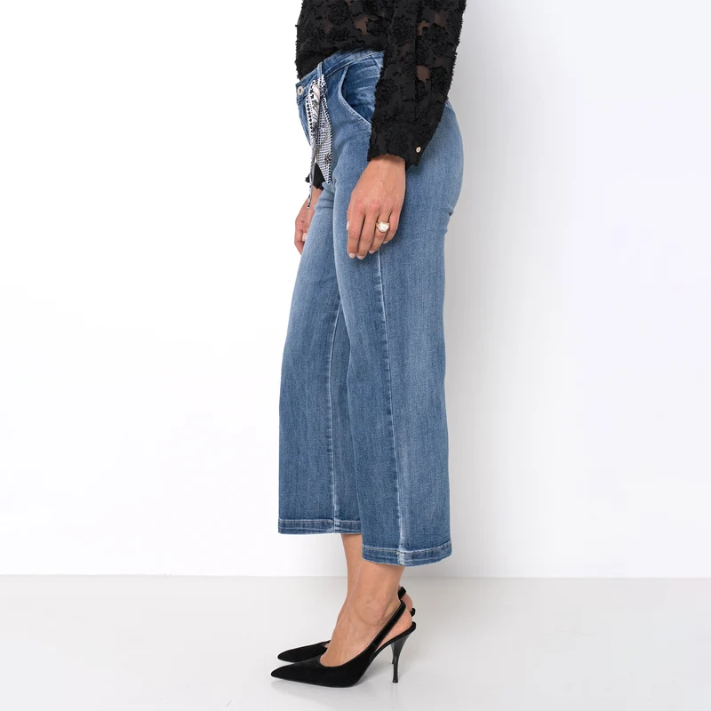 Chino Jean Droit 7/8eme