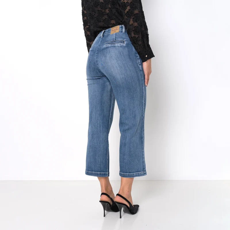 Chino Jean Droit 7/8eme