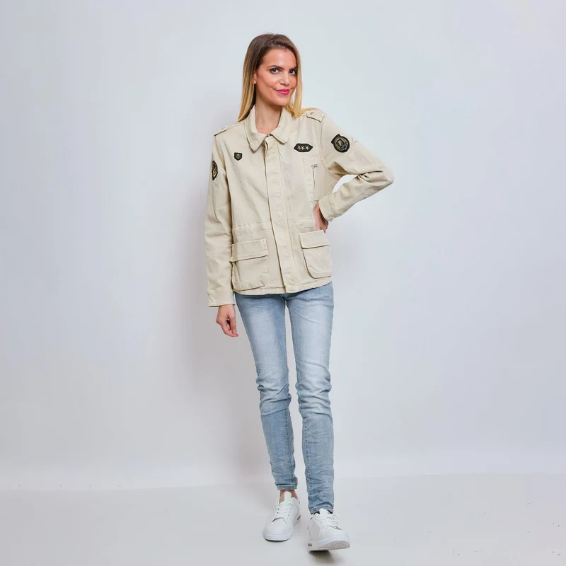 Veste Saharienne Écussons