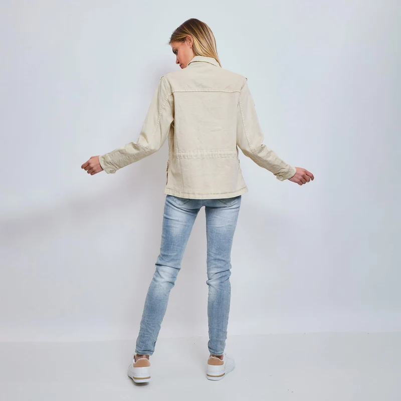 Veste Saharienne Écussons