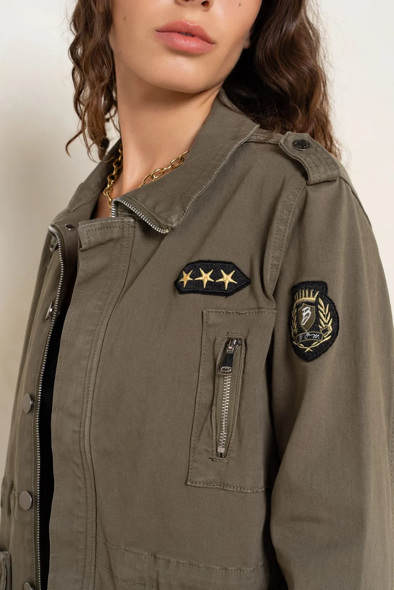 Veste Saharienne Écussons