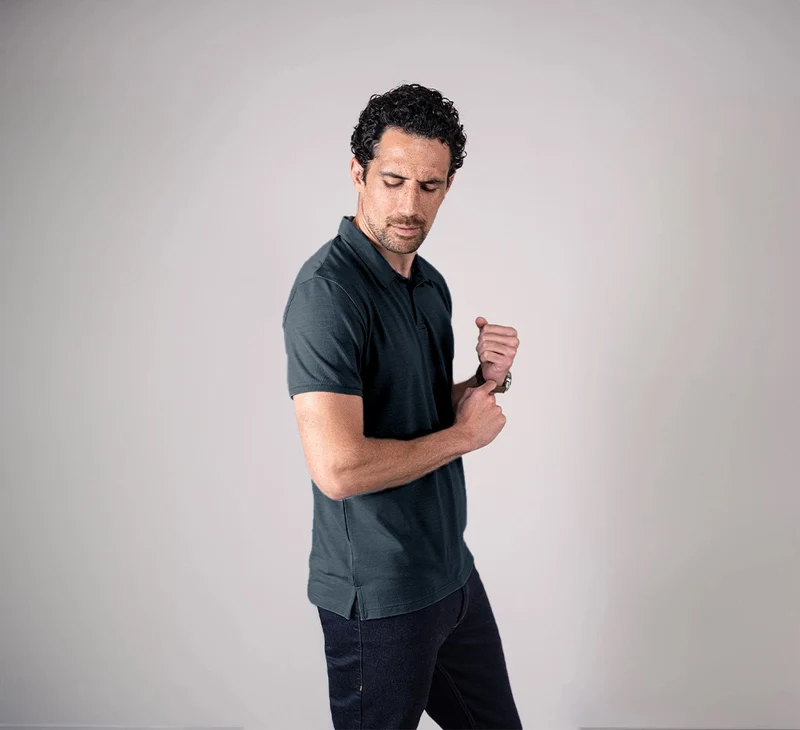 PIQUÉ MERINO POLO