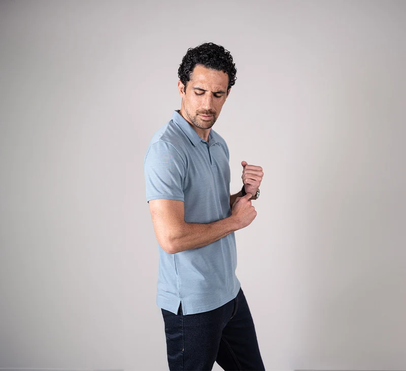 PIQUÉ MERINO POLO