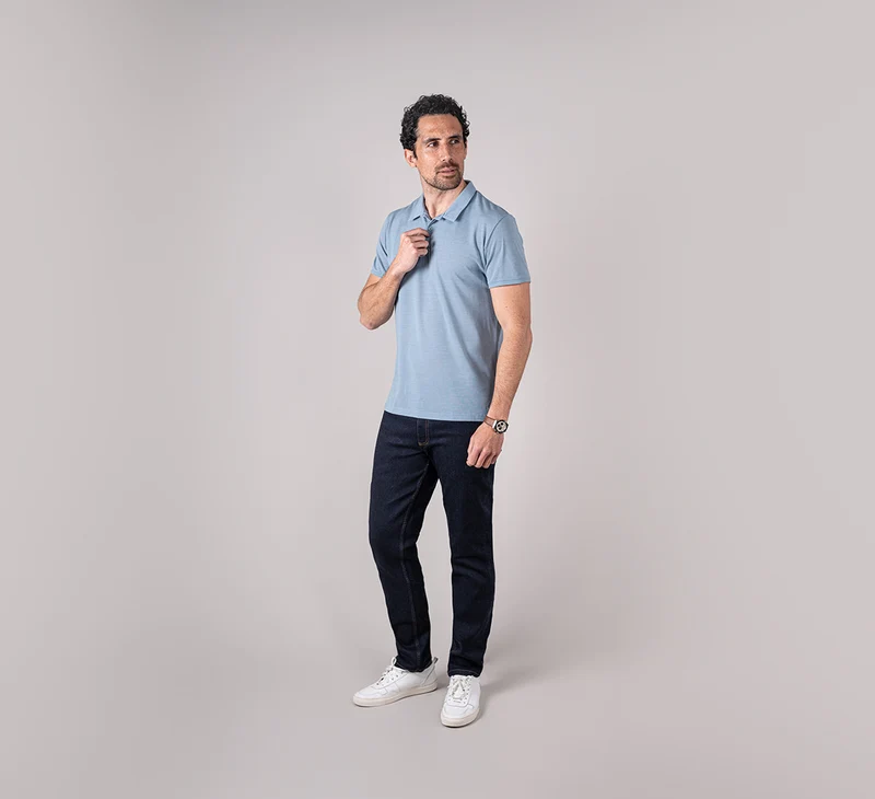 PIQUÉ MERINO POLO