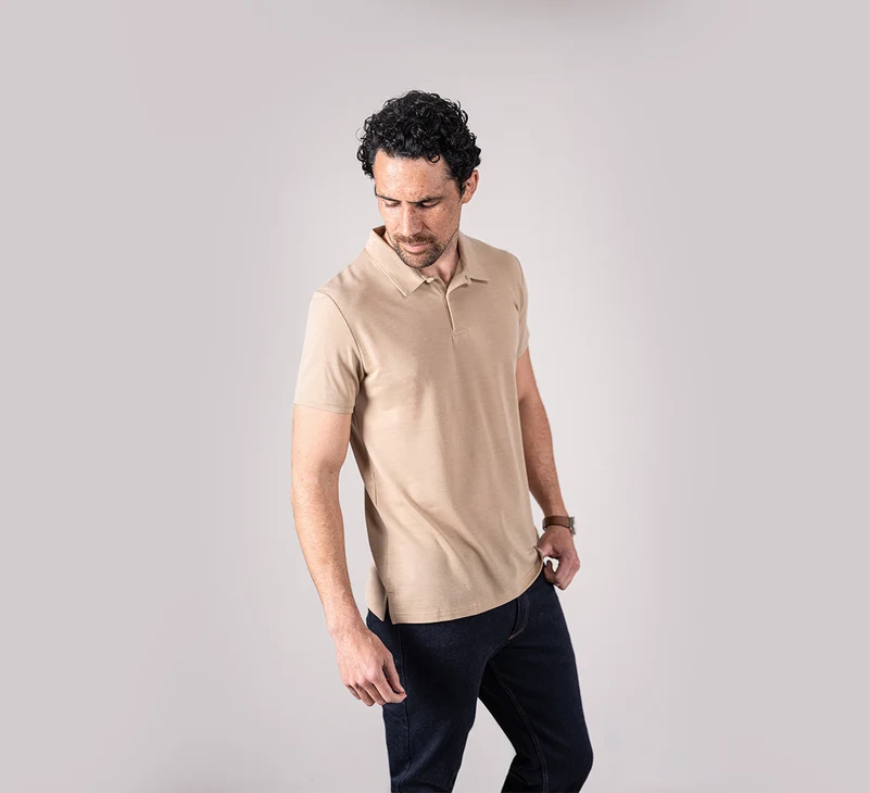 PIQUÉ MERINO POLO