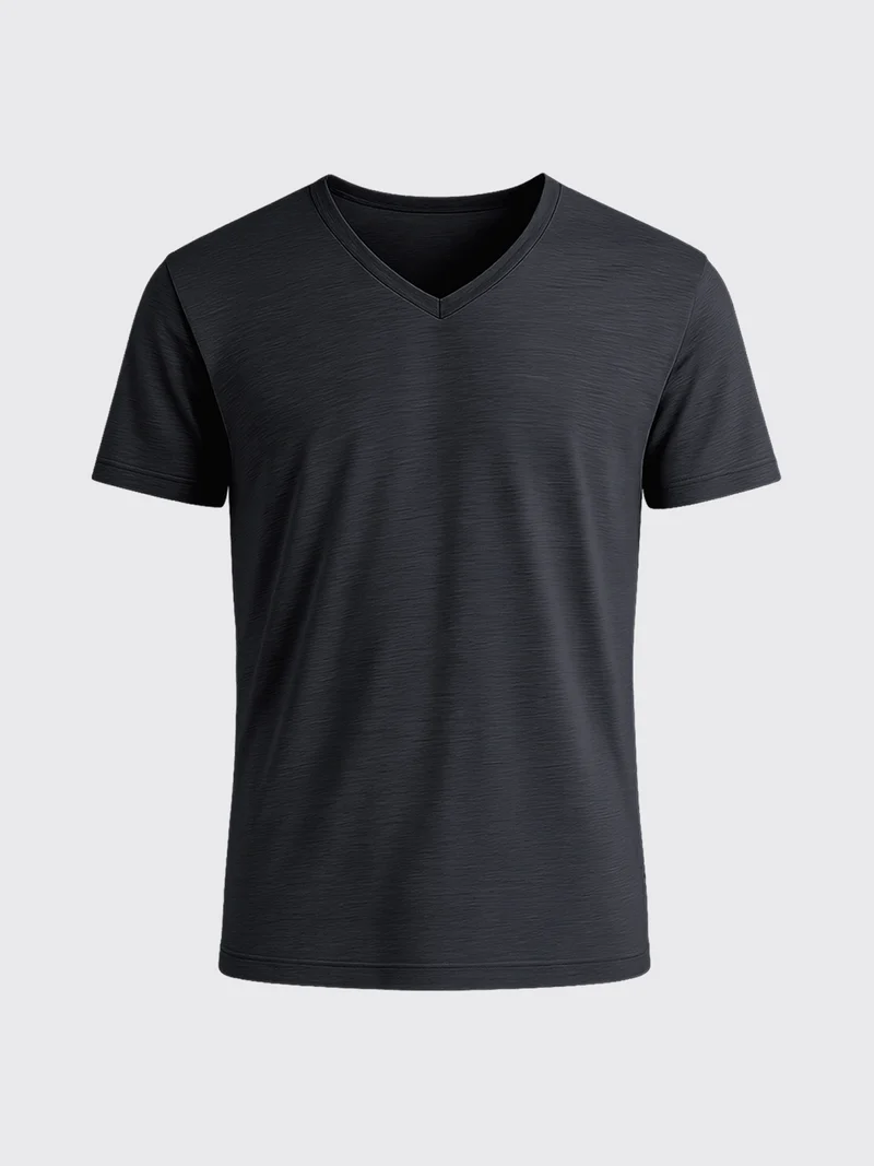 ACTION MERINO V-NECK TEE