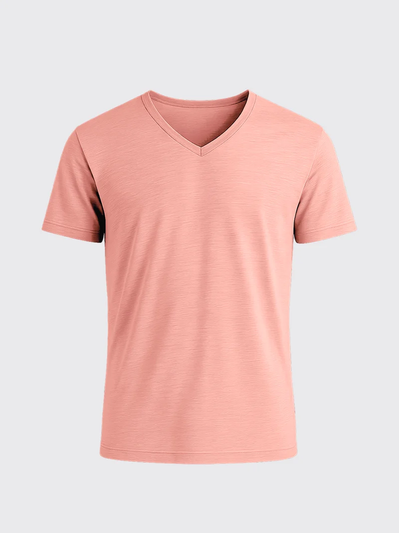 ACTION MERINO V-NECK TEE