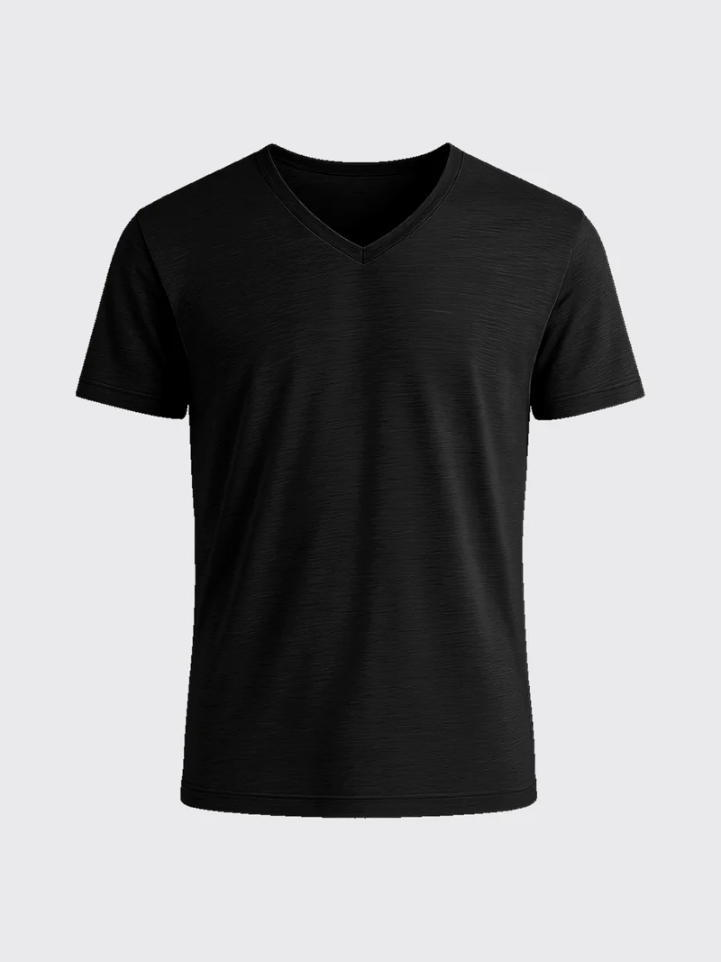 ACTION MERINO V-NECK TEE