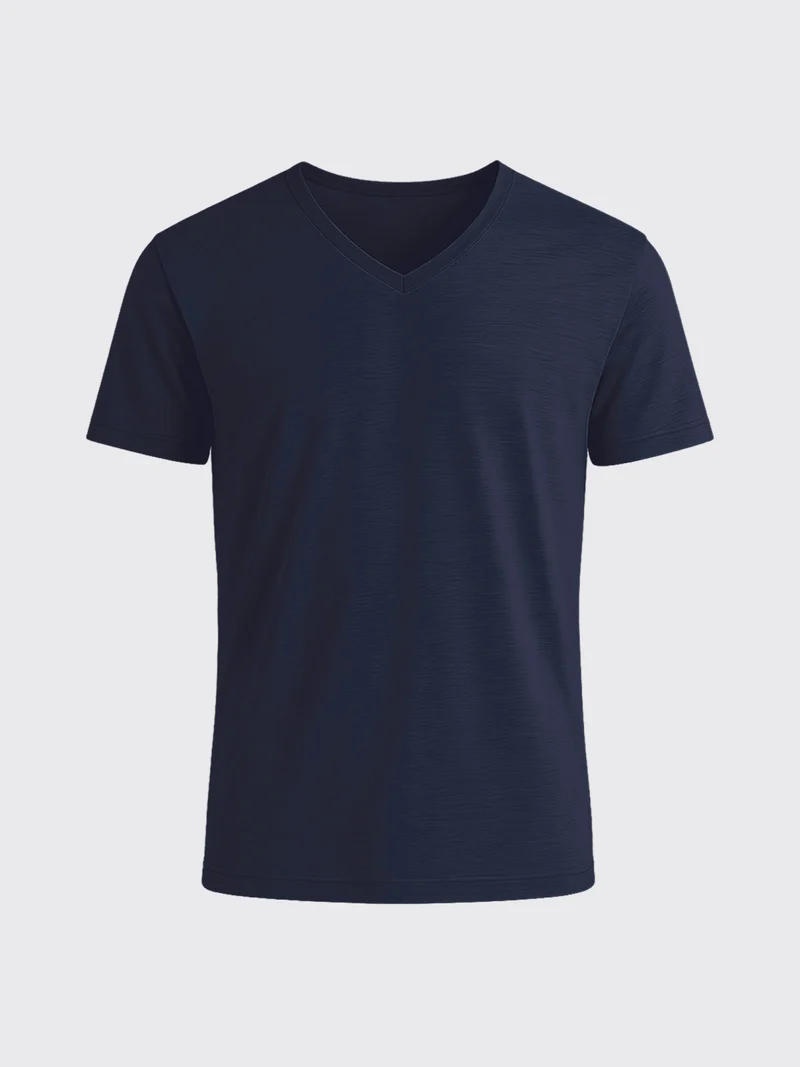 ACTION MERINO V-NECK TEE