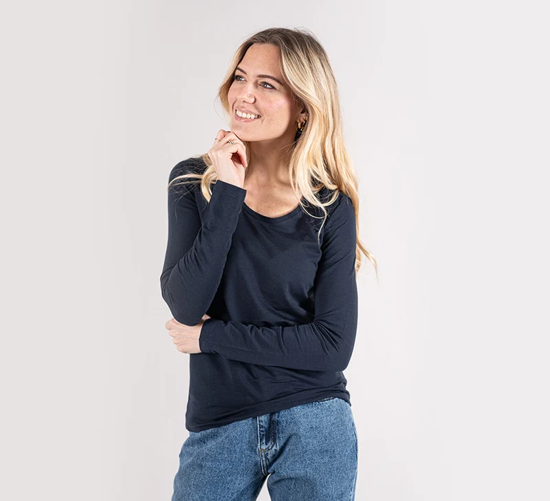 WOMAN MERINO LONG SLEEVES T-SHIRT
