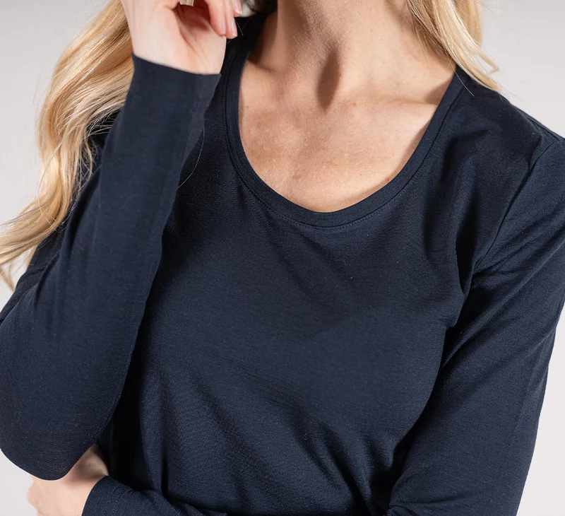 WOMAN MERINO LONG SLEEVES T-SHIRT