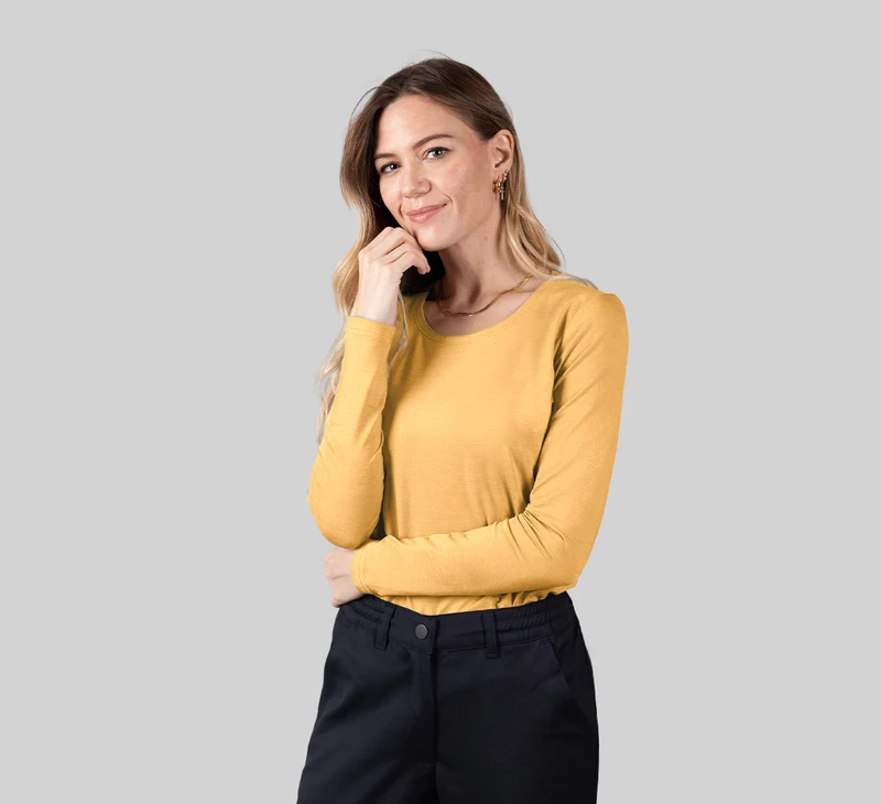 WOMAN MERINO LONG SLEEVES T-SHIRT