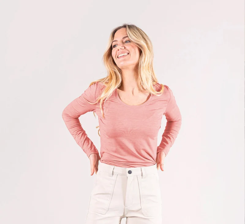WOMAN MERINO LONG SLEEVES T-SHIRT