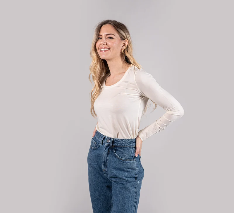 WOMAN MERINO LONG SLEEVES T-SHIRT