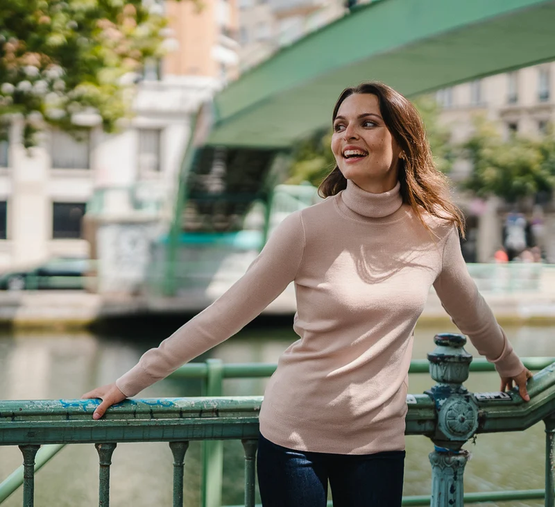 WOMAN MERINO TURTLENECK