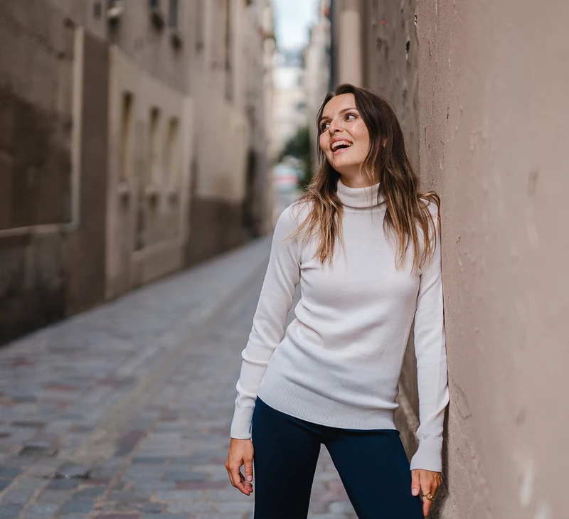 WOMAN MERINO TURTLENECK
