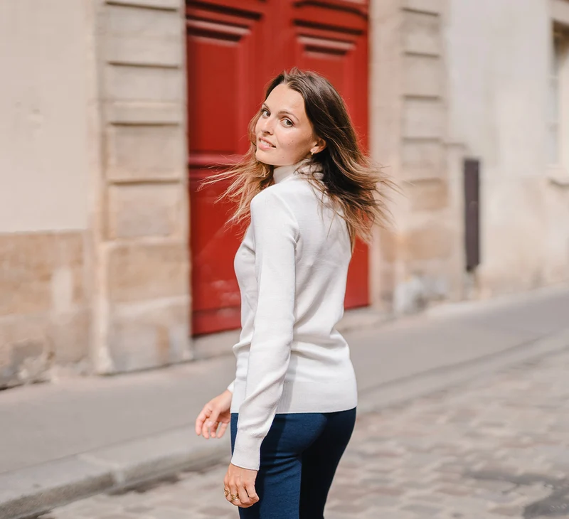 WOMAN MERINO TURTLENECK