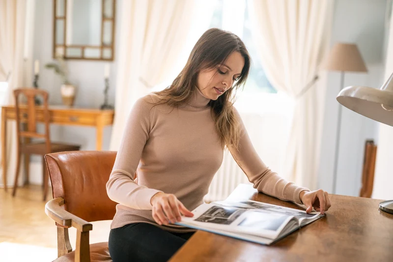 WOMAN MERINO TURTLENECK
