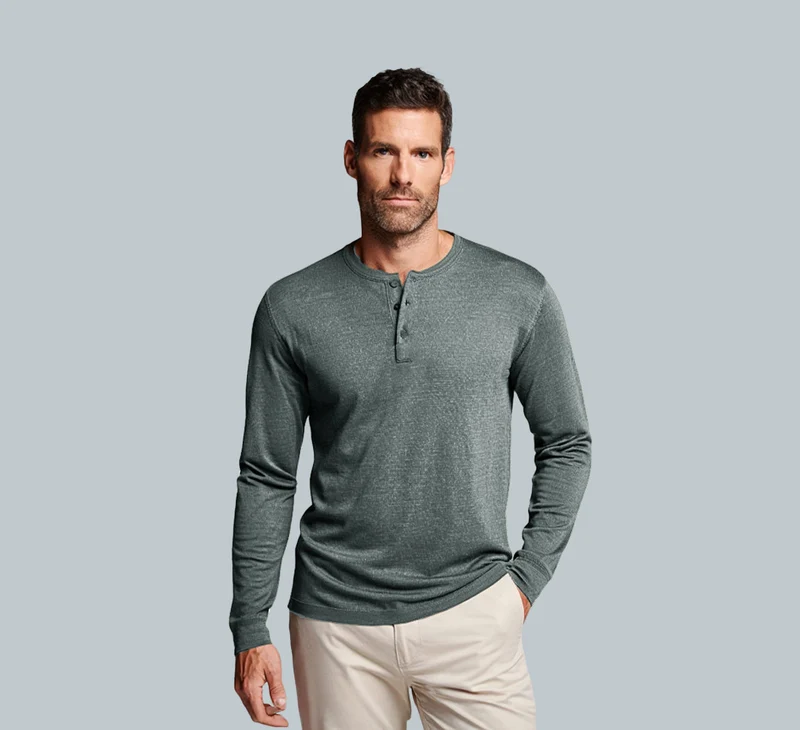 PERFORMANCE MERINO LONG SLEEVES HENLEY