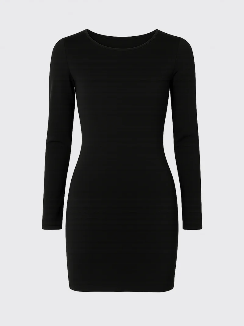 EVOLUTION MERINO LONG SLEEVES DRESS