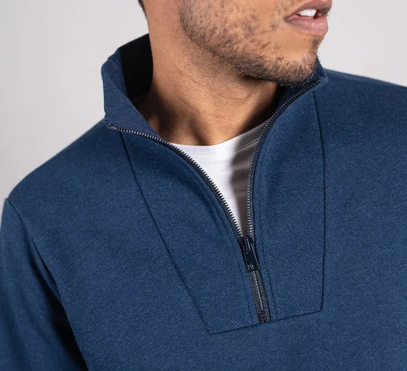 ESSENTIAL MERINO ZIP SWEATER