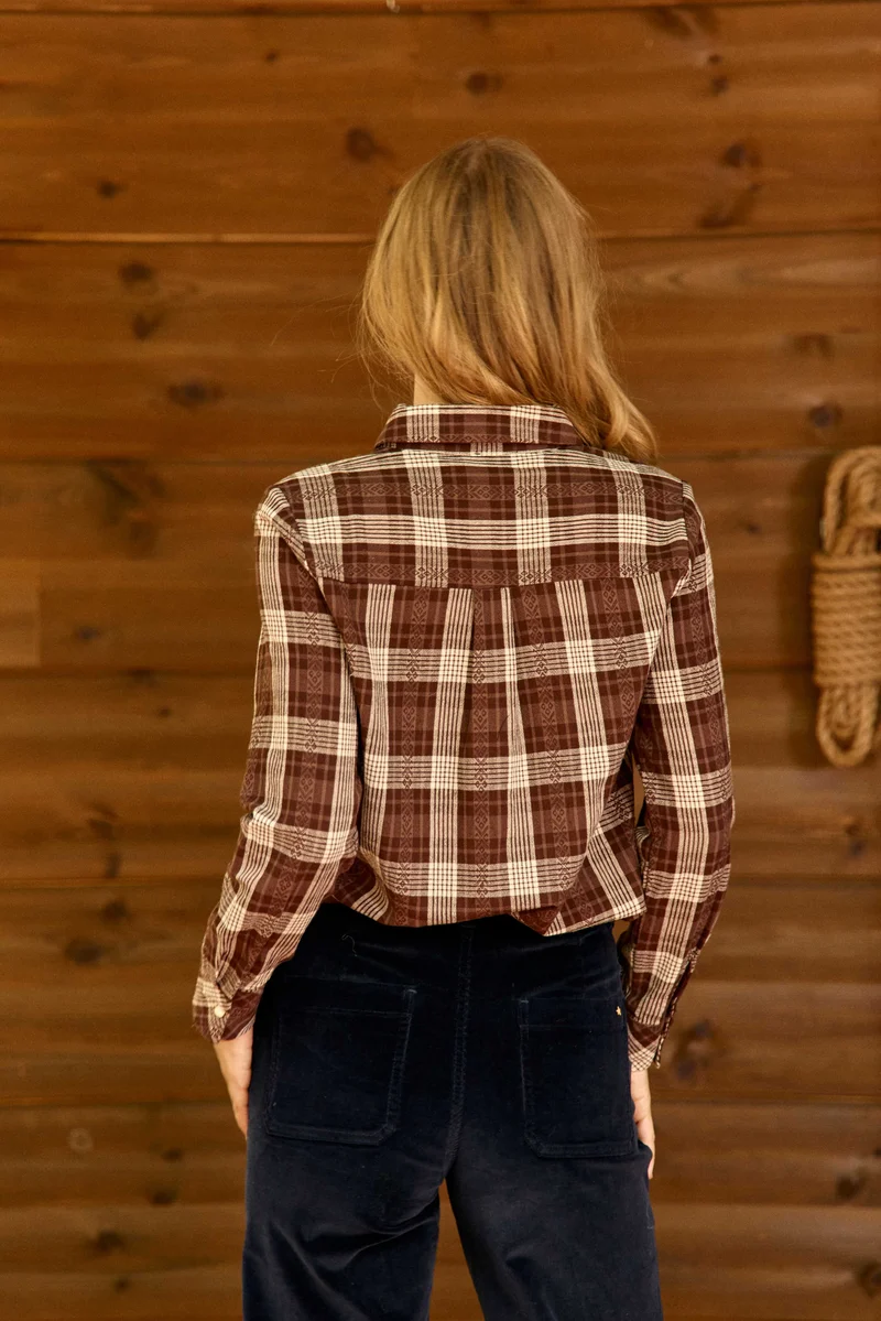 Clau - Chemise à carreaux