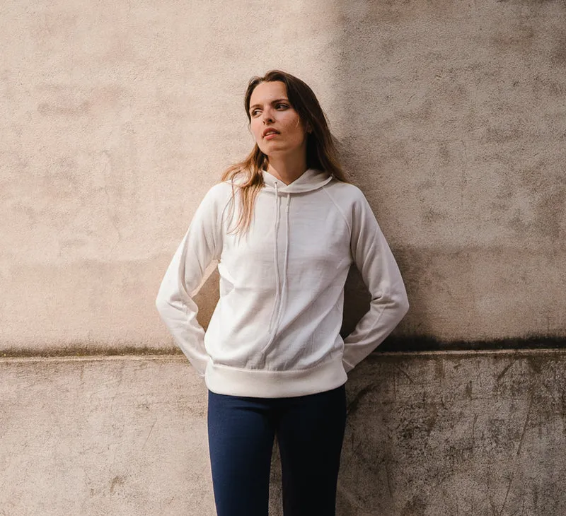 WOMAN MERINO HOODIE