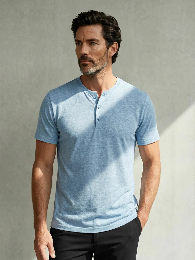 DRY HEMP HENLEY