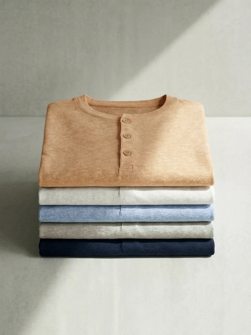 DRY HEMP HENLEY