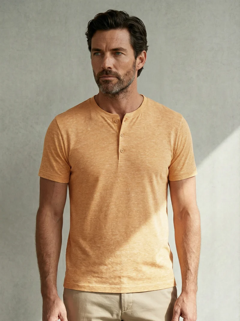 DRY HEMP HENLEY