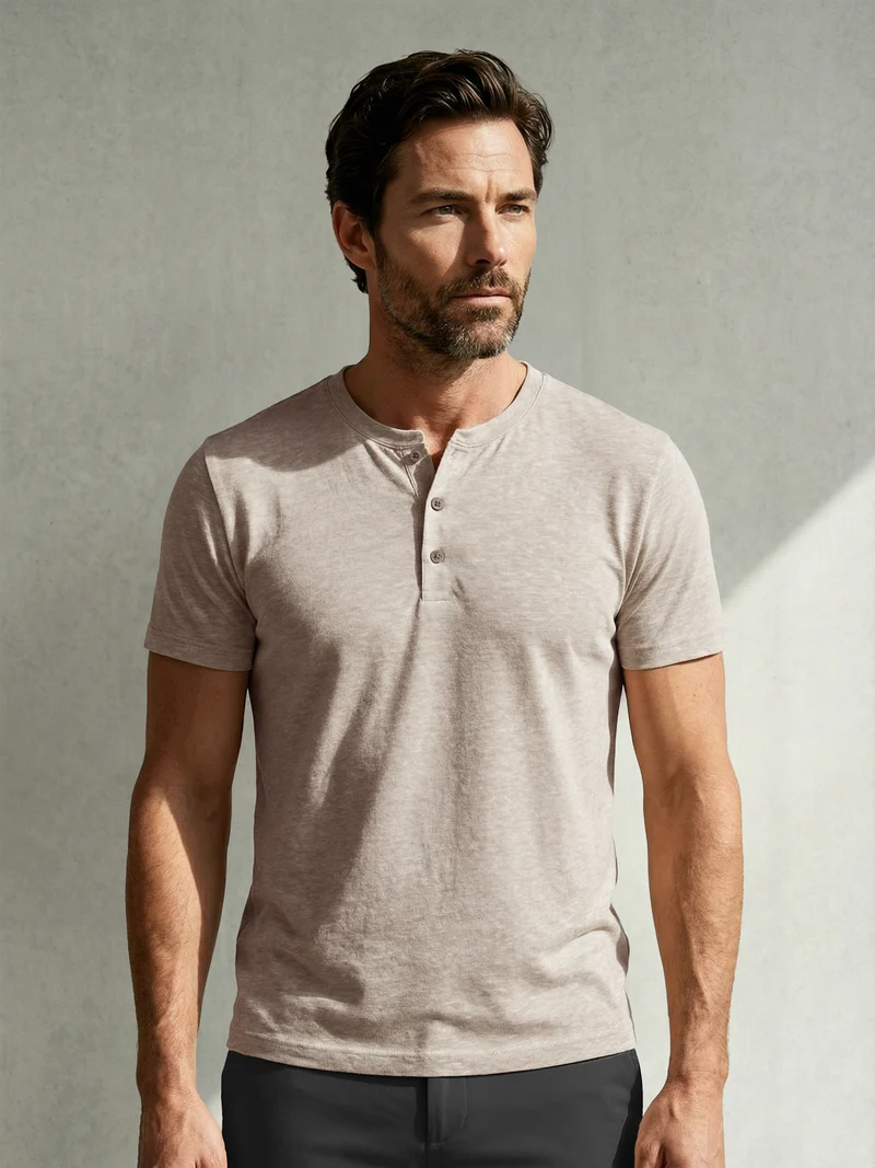 DRY HEMP HENLEY