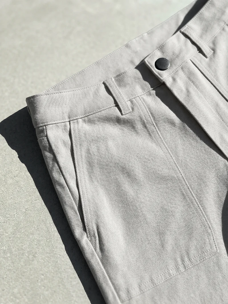 WOMAN CANVAS PANTS
