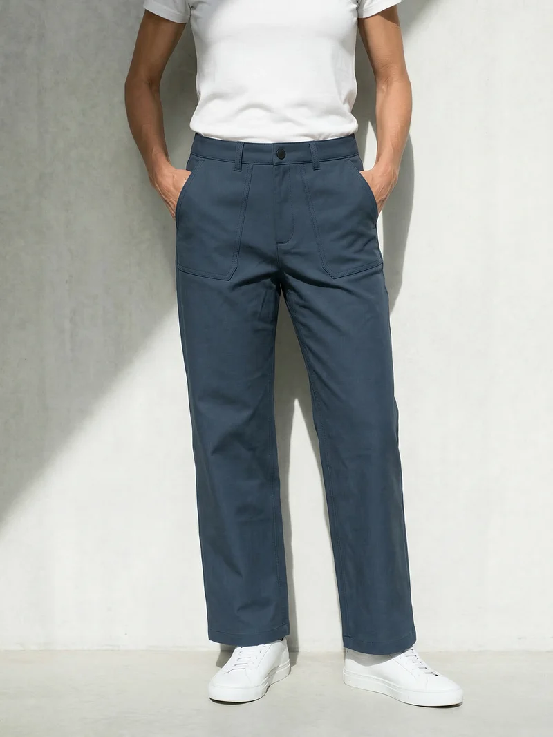 WOMAN CANVAS PANTS